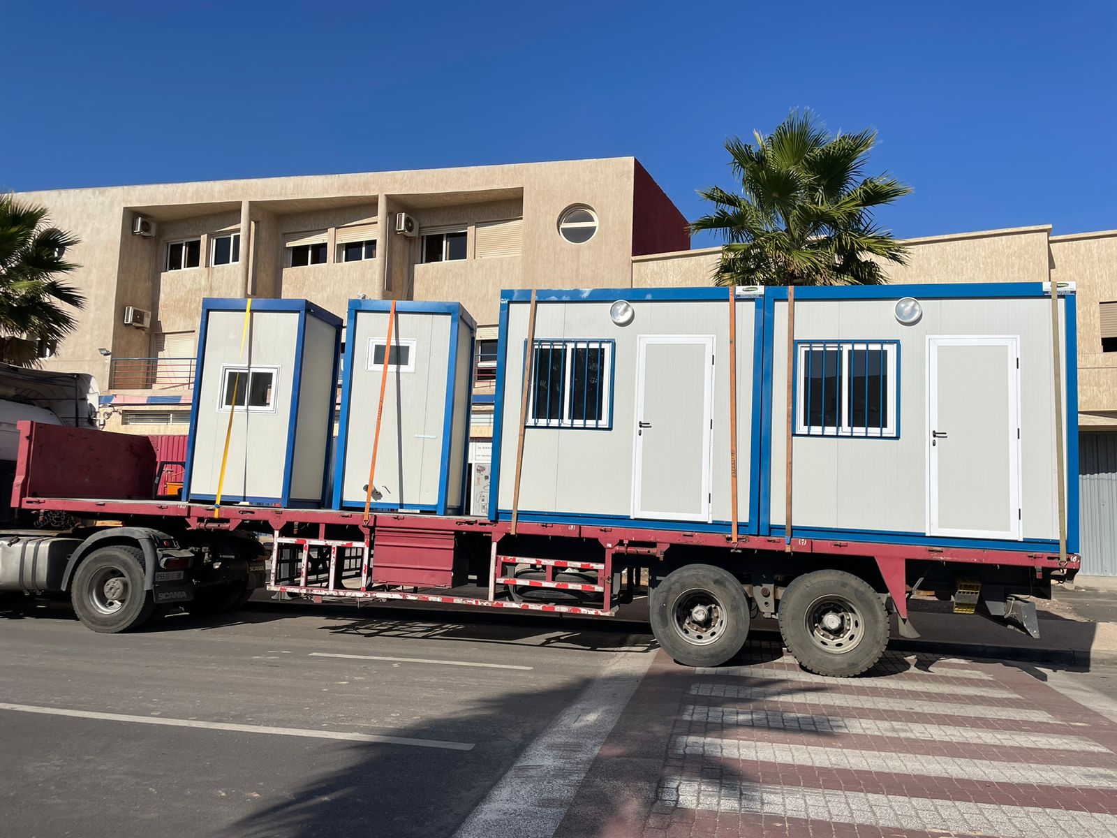 Blocs sanitaires modulaires