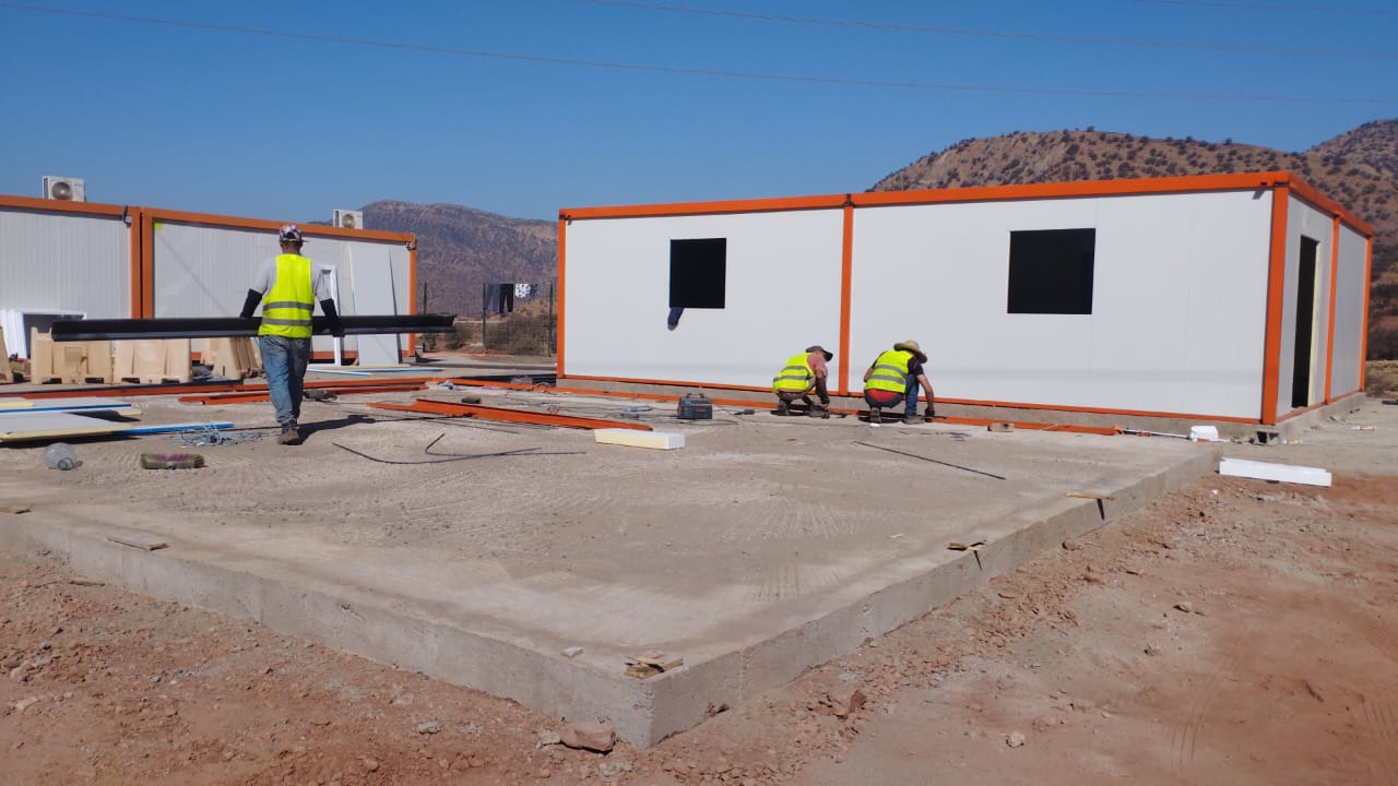 Bureaux de chantier préfabriqués