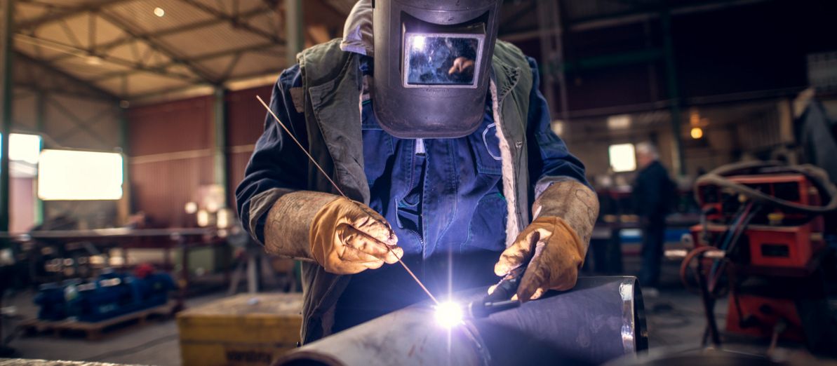 Travaux de soudure